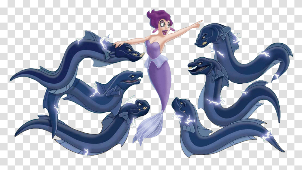 Welcome To The Wiki Little Mermaid Electric Eels, Dragon, Person, Human Transparent Png