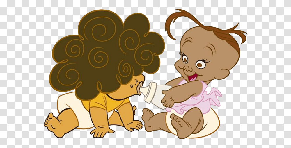 Welcome To The Wiki Proud Family Baby Girl, Face, Kneeling, Newborn Transparent Png