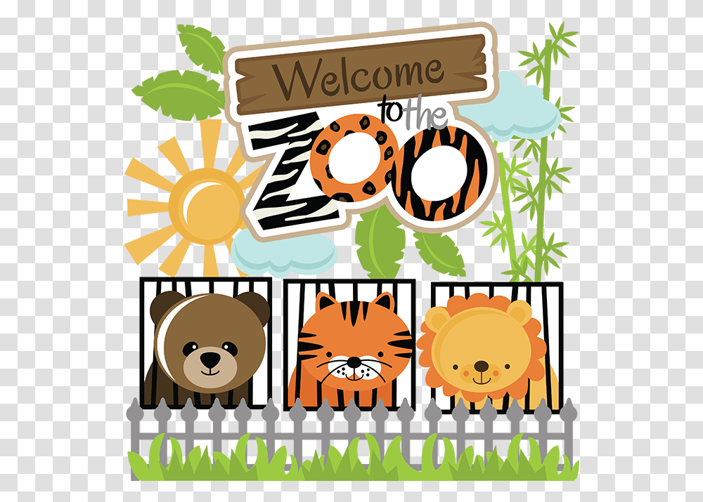 Welcome To The Zoo Clipart, Label, Doodle Transparent Png