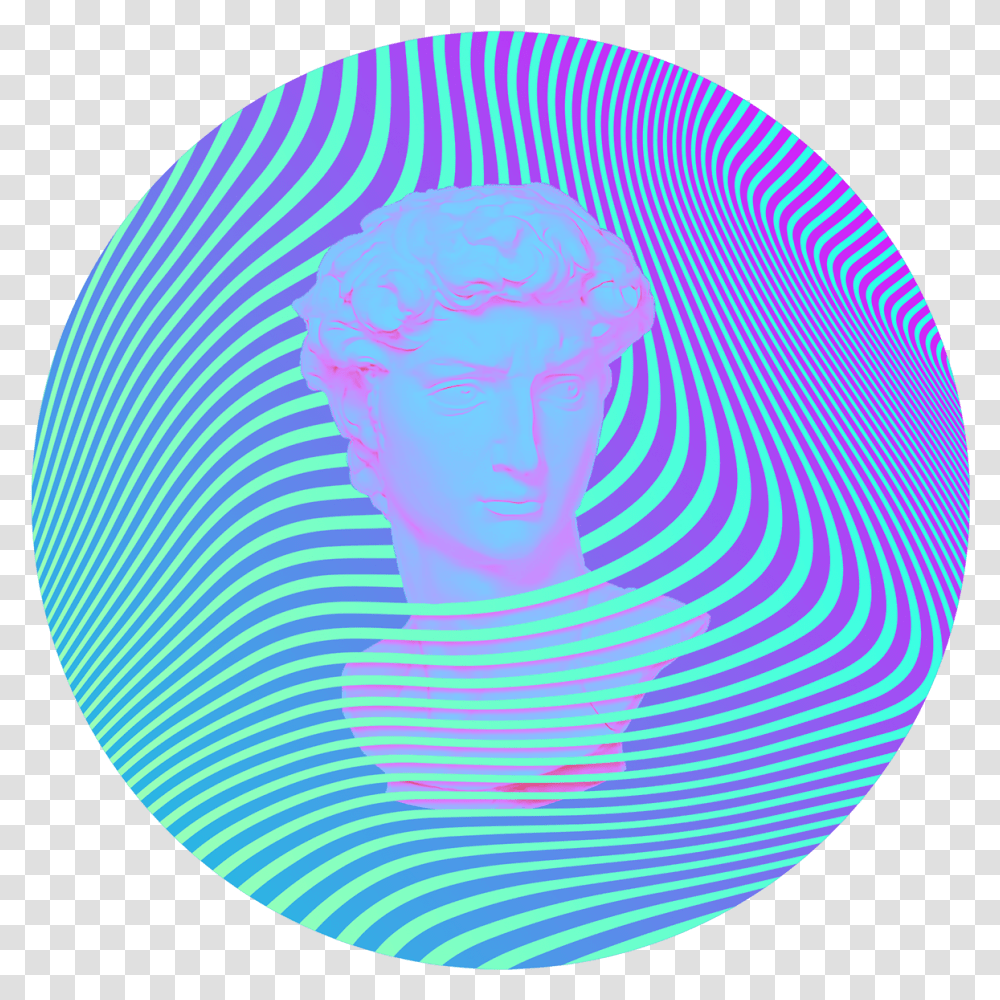 Welcome To Vaporwave Pulley Vw, Sphere, Logo, Symbol, Trademark Transparent Png