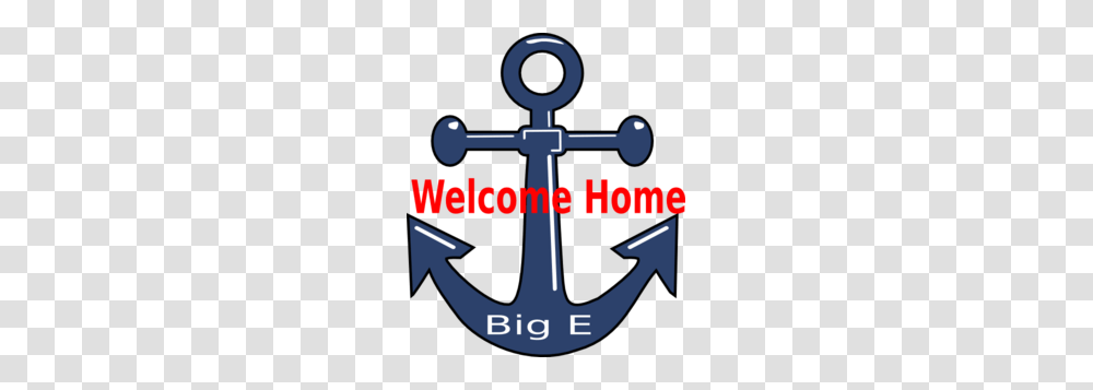 Welcome To Your New Home Clipart, Anchor, Hook Transparent Png