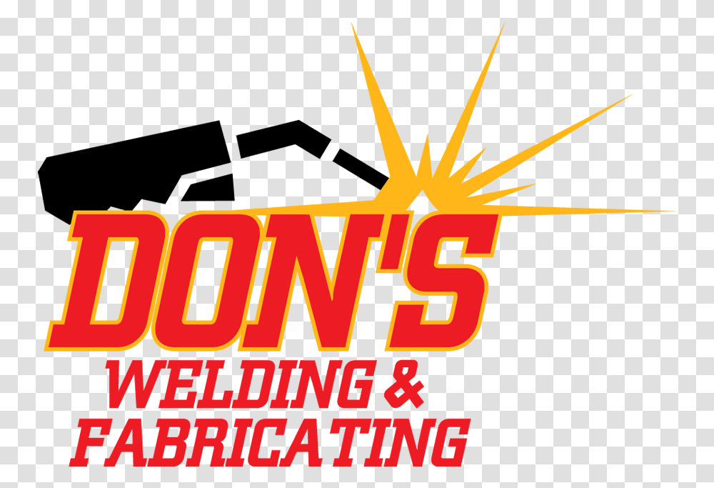 Welding Logo Design For Dons Welding Company Philippines Logo, Word, Alphabet, Text, Symbol Transparent Png