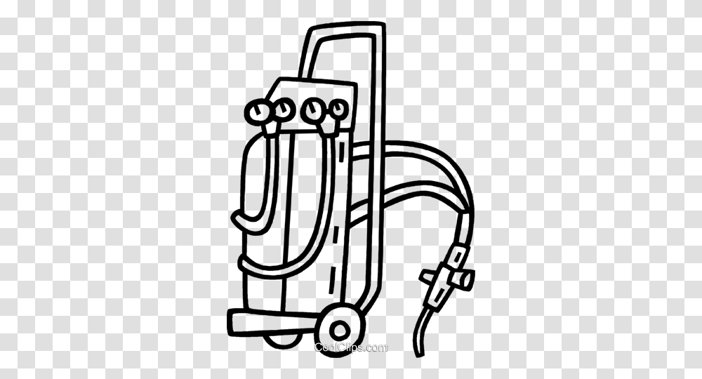 Welding Torch Royalty Free Vector Clip Art Illustration, Gate, Machine, Gas Pump, Musical Instrument Transparent Png