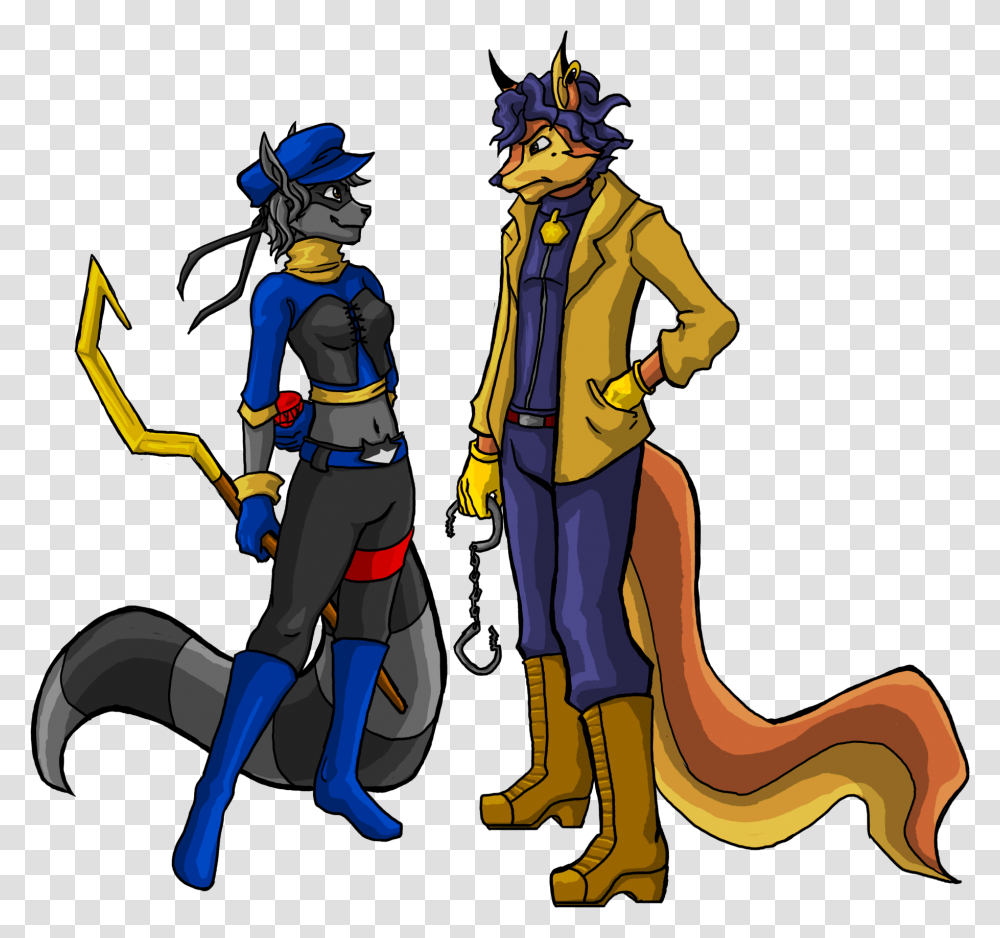 Well Hello There Officer Sly Cooper Fan Characters, Person, Human, Comics, Book Transparent Png