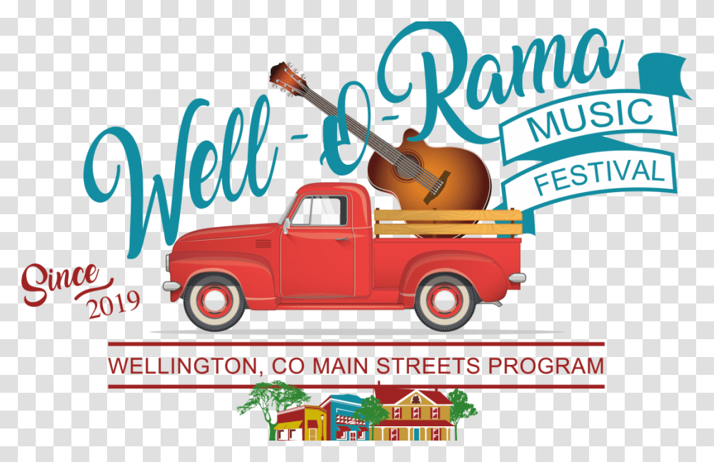 Well O Rama Music Festival A Country Bluegrass Honky Pickup Truck, Flyer, Poster, Paper, Advertisement Transparent Png