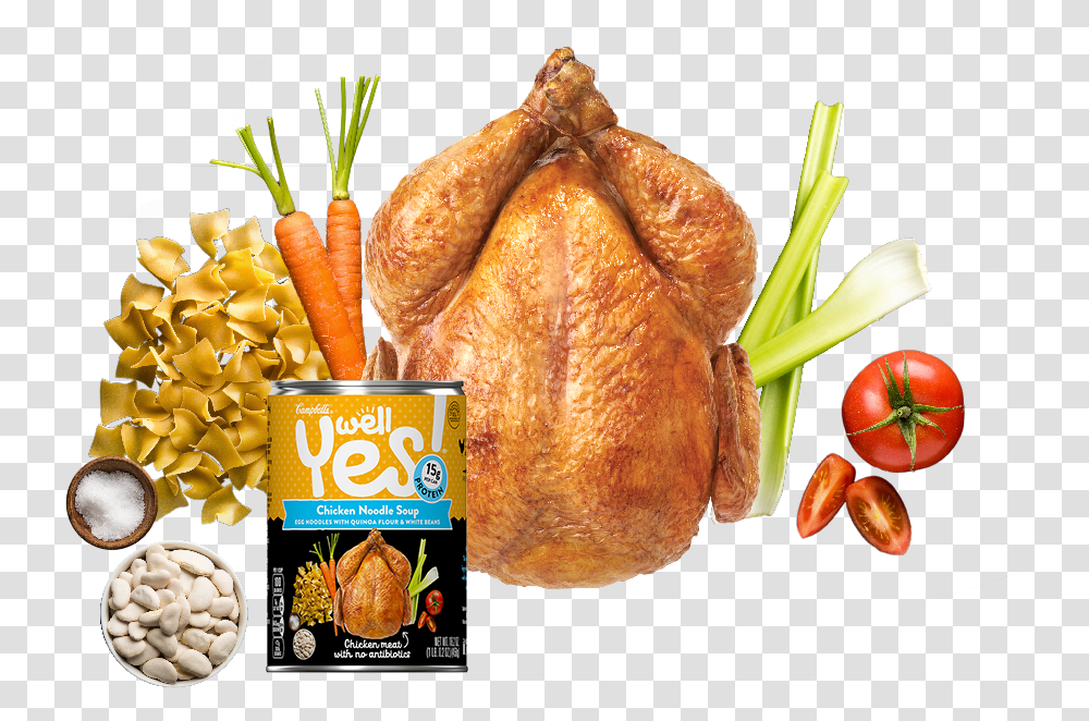 Well Yes Chicken Noodle Soup, Plant, Bread, Food, Carrot Transparent Png