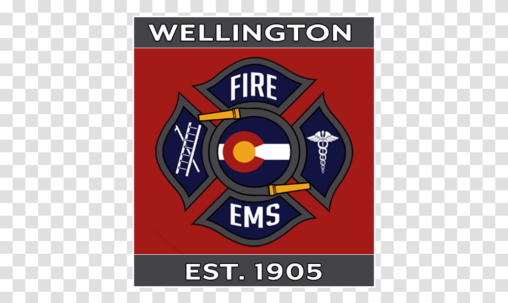 Wellington Co Fire Department Logo, Poster, Advertisement, Flyer, Paper Transparent Png