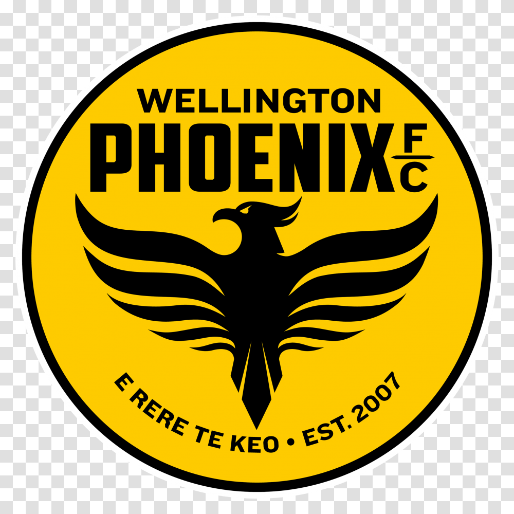 Wellington Phoenix Fc Logo Wellington Phoenix Badge, Trademark, Emblem Transparent Png