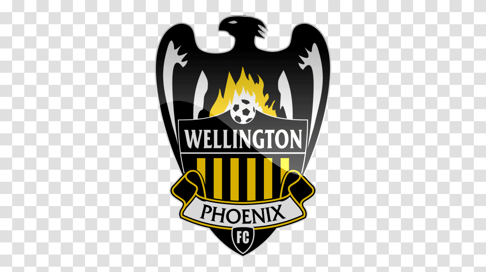 Wellington Wellington Phoenix Logo, Label, Text, Sticker, Symbol Transparent Png