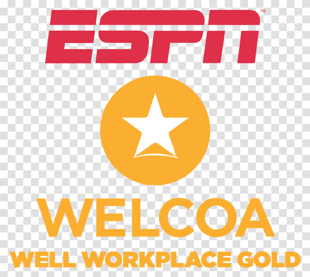 Wellness Council Of America Well Workplace Gold Award Poster, Advertisement, Star Symbol Transparent Png