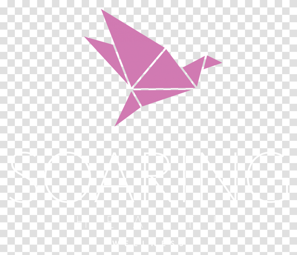 Wellness Logo Origami, Paper Transparent Png