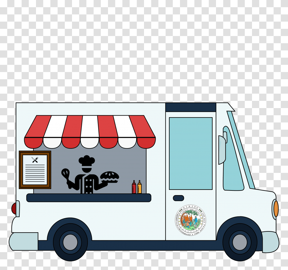 Wells Avenue Food Truck Program Food Truck Clipart, Vehicle, Transportation, Bus, Van Transparent Png