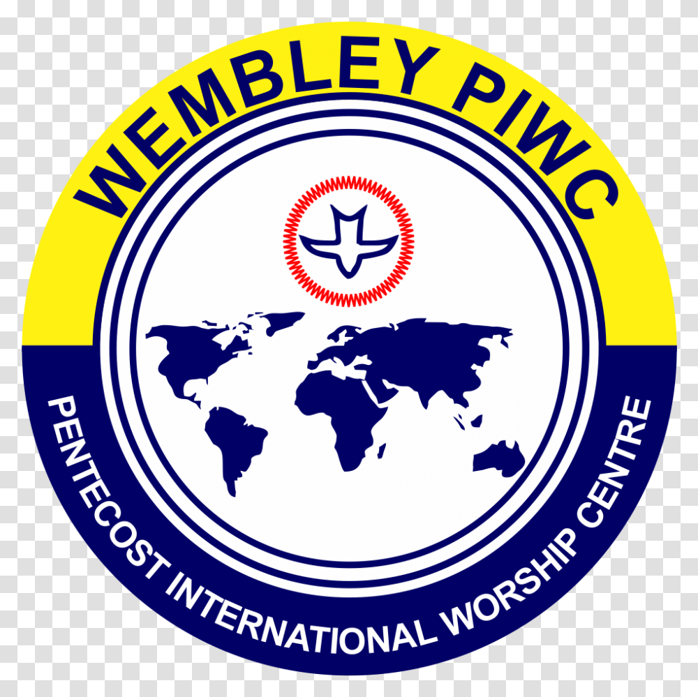 Wembley Piwc Church World Map Clipart Black And White, Label, Logo Transparent Png