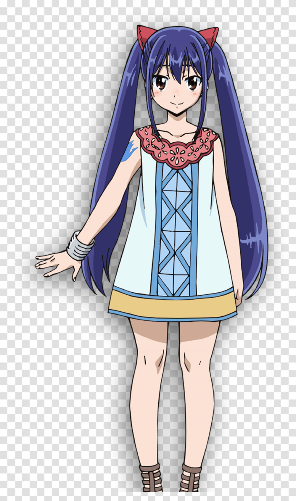Wendy Fairy Tail 8 Image Fairy Tail Dragon Cry Wendy Marvelle, Clothing, Costume, Person, Manga Transparent Png