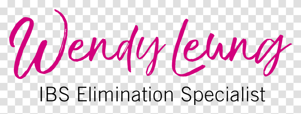 Wendy Leung Ibs Elimination Specialist And Holistic Calligraphy, Handwriting, Alphabet, Label Transparent Png