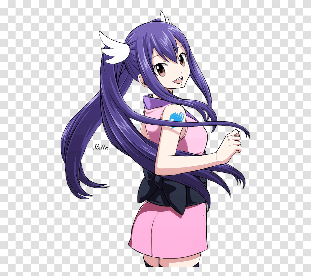 Wendy Marvell, Manga, Comics, Book, Person Transparent Png