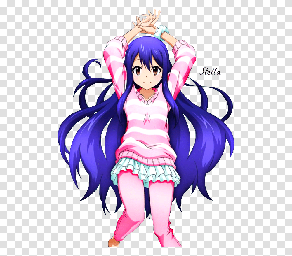 Wendy Marvell, Manga, Comics, Book, Person Transparent Png