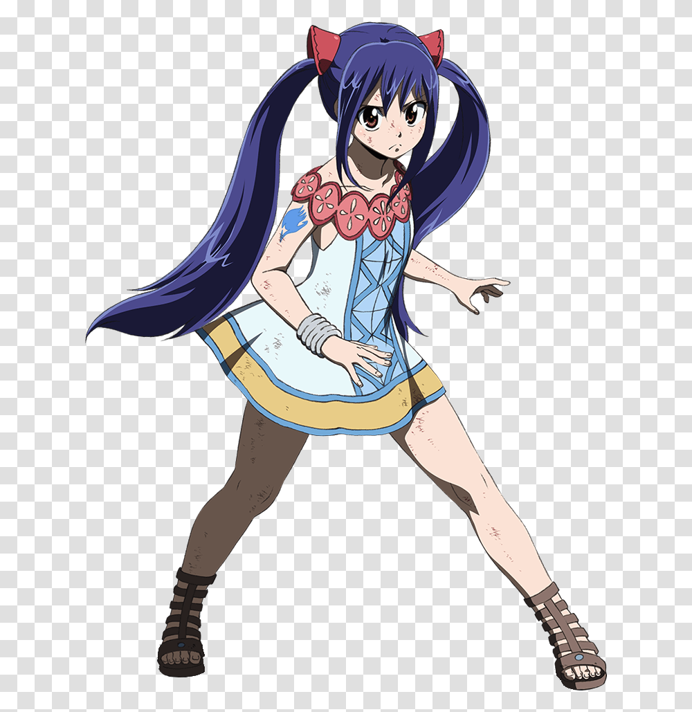 Wendy Marvell Normal Wendy Marvell Dragon Cry, Manga, Comics, Book, Costume Transparent Png