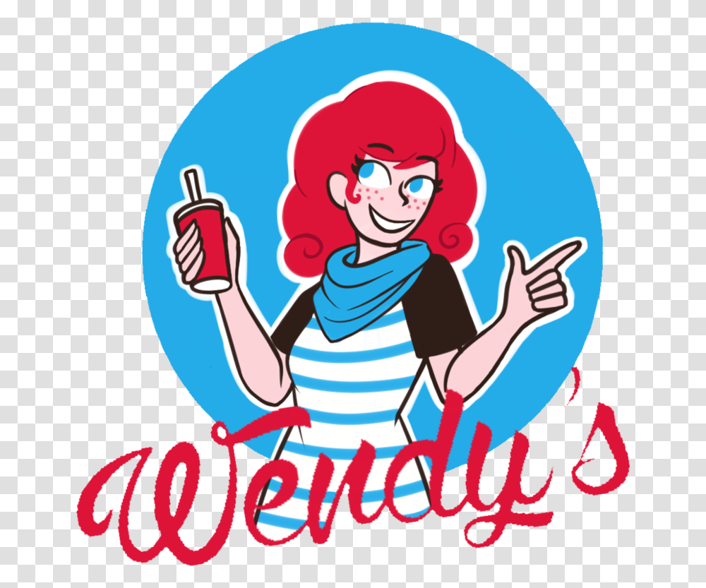 Wendy's Logo Redesign Wendys Logo, Performer, Person, Human, Poster Transparent Png