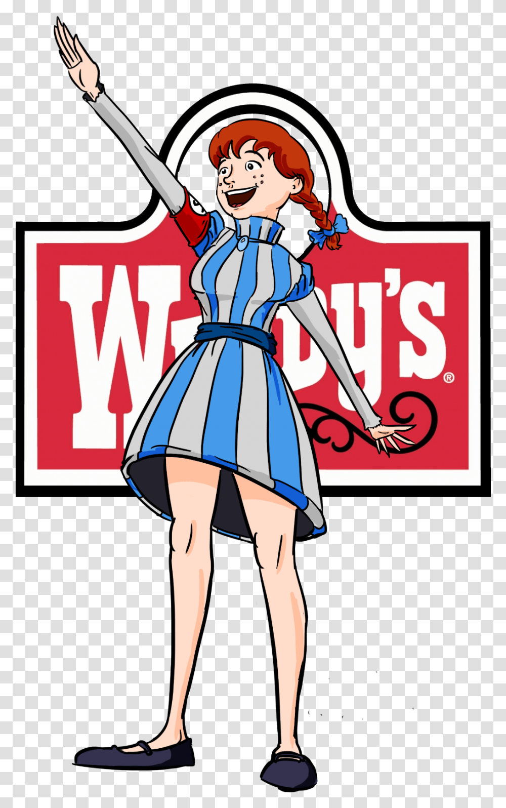 Wendy Wendy's Company, Costume, Person, Female, Advertisement Transparent Png