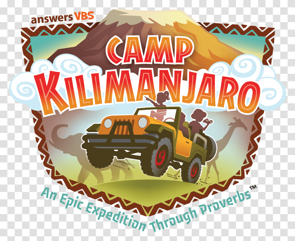 Were Heading To Camp Kilimanjaro, Poster, Advertisement, Flyer, Paper Transparent Png