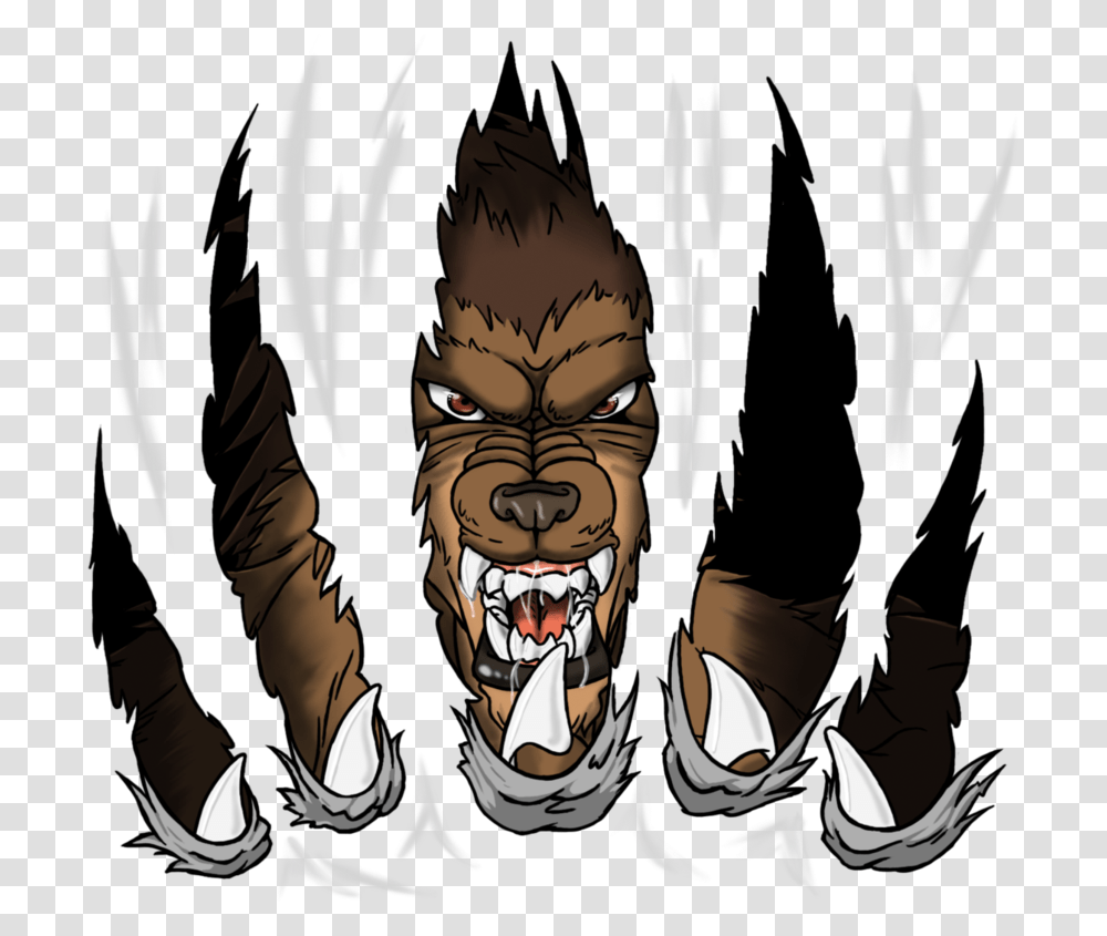 Werewolf Claws Clawing Clawmarks Wolf Wolf Claw T Shirt, Hook, Person, Human, Mammal Transparent Png