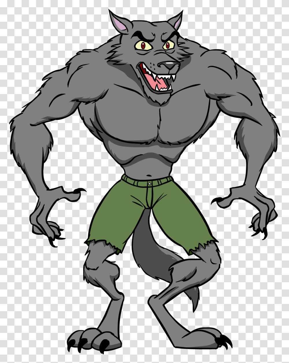 Werewolf Clipart Were Wolf Werewolf Clipart, Ape, Wildlife, Mammal, Animal Transparent Png