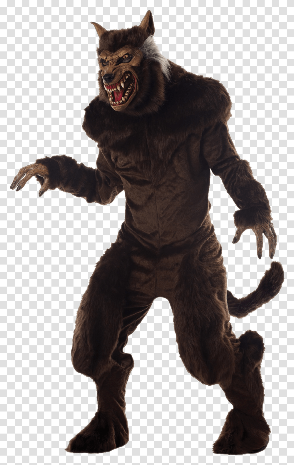 Werewolf Costume Werewolf Halloween Costume, Mascot, Person, Human, Animal Transparent Png