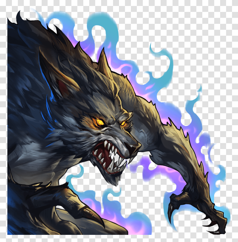 Werewolf, Dragon, Graphics, Art, Sea Transparent Png