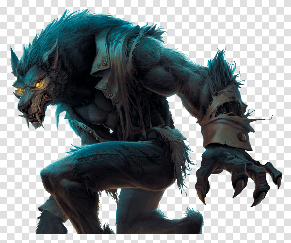 Werewolf, Dragon, Horse, Mammal, Animal Transparent Png