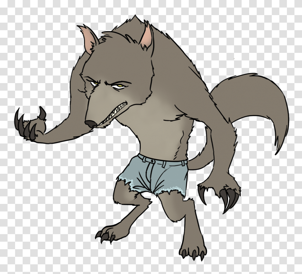 Werewolf, Fantasy, Animal, Dinosaur, Reptile Transparent Png