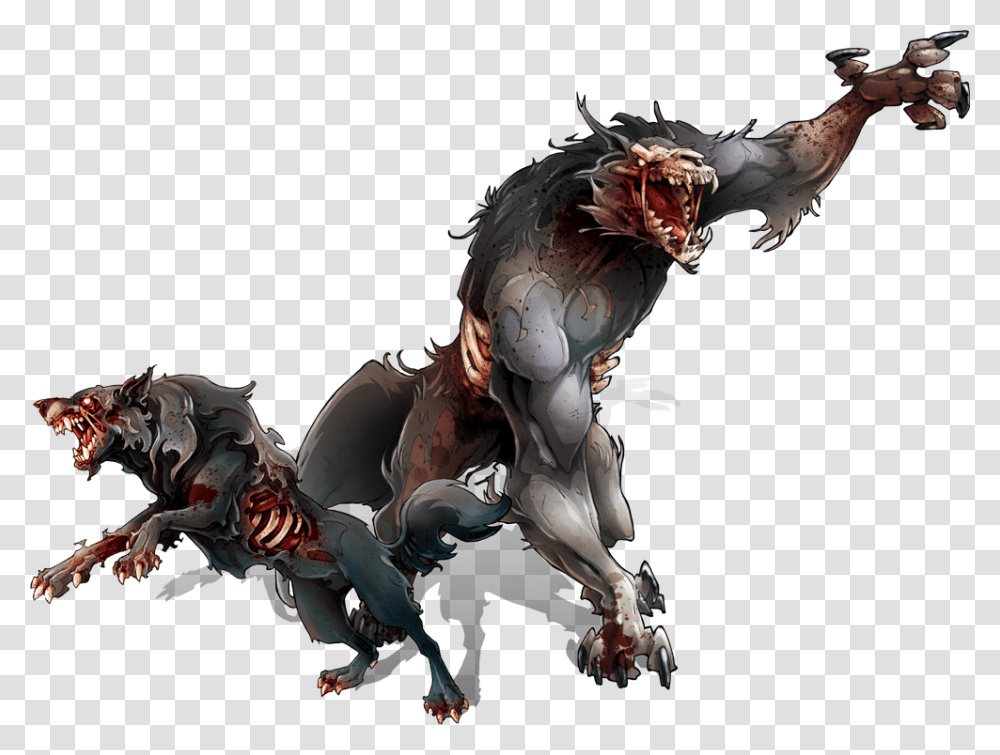 Werewolf, Fantasy, Bird, Animal, Person Transparent Png