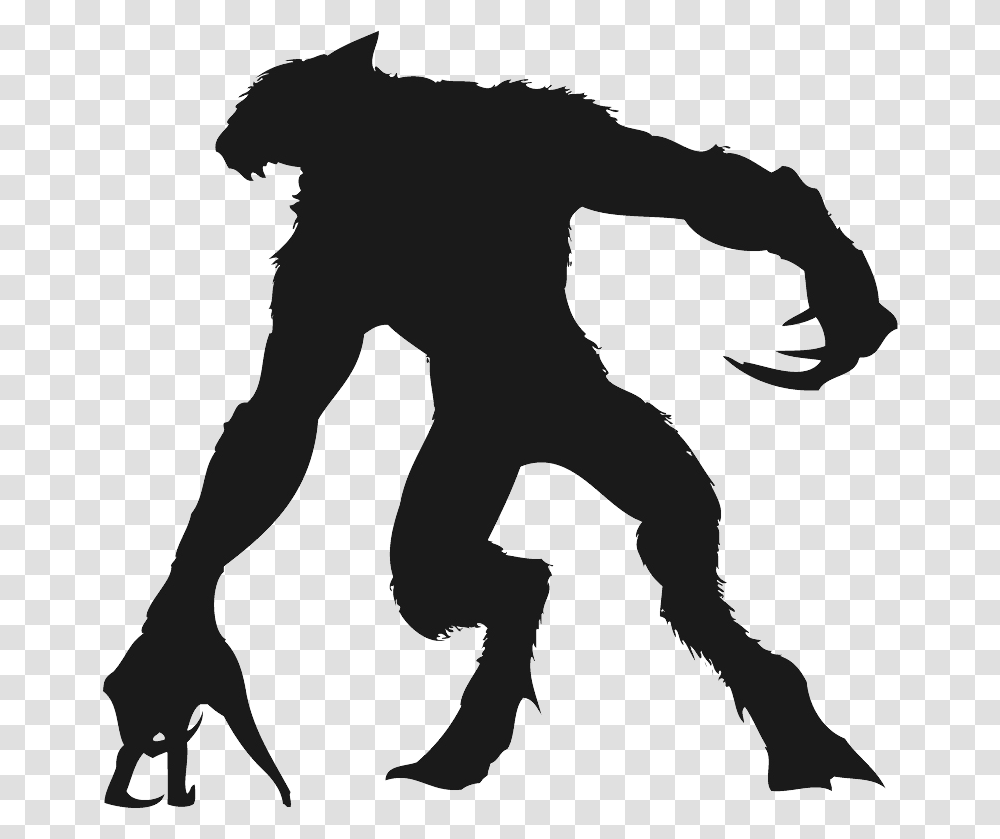 Werewolf, Fantasy, Silhouette, Person, Human Transparent Png