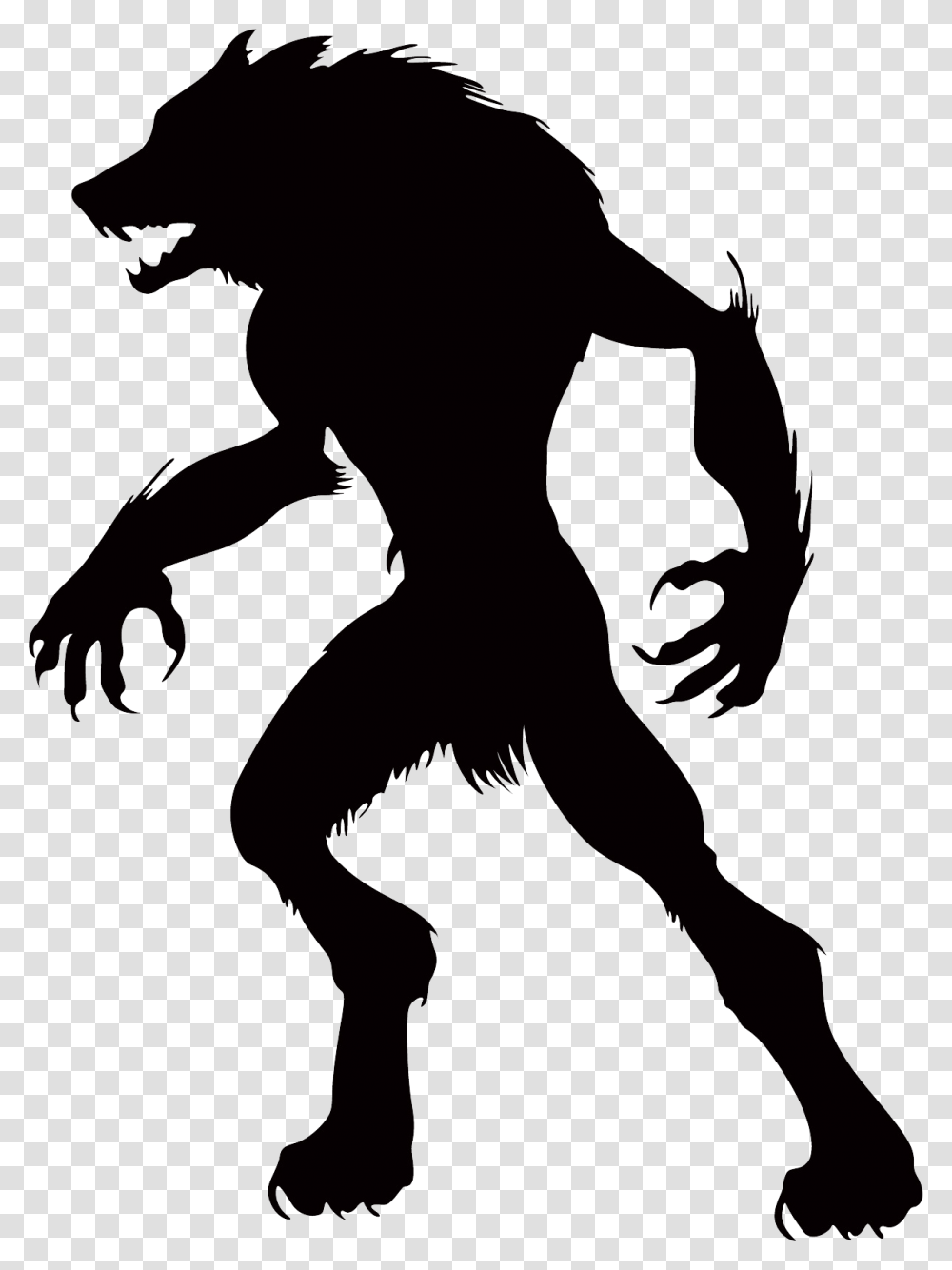Werewolf, Fantasy, Silhouette, Person, Human Transparent Png