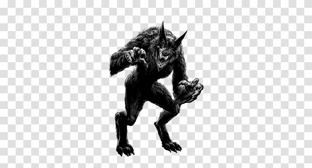 Werewolf, Fantasy, Statue, Sculpture Transparent Png