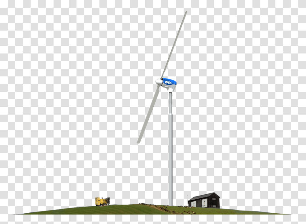Wes Windturbine Technology Grass, Handrail, Architecture, Building, Tower Transparent Png