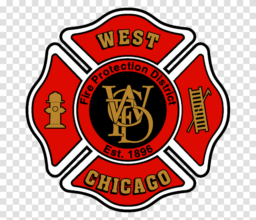 West Chicago Fire Department Logo, Ketchup, Food, Trademark Transparent Png