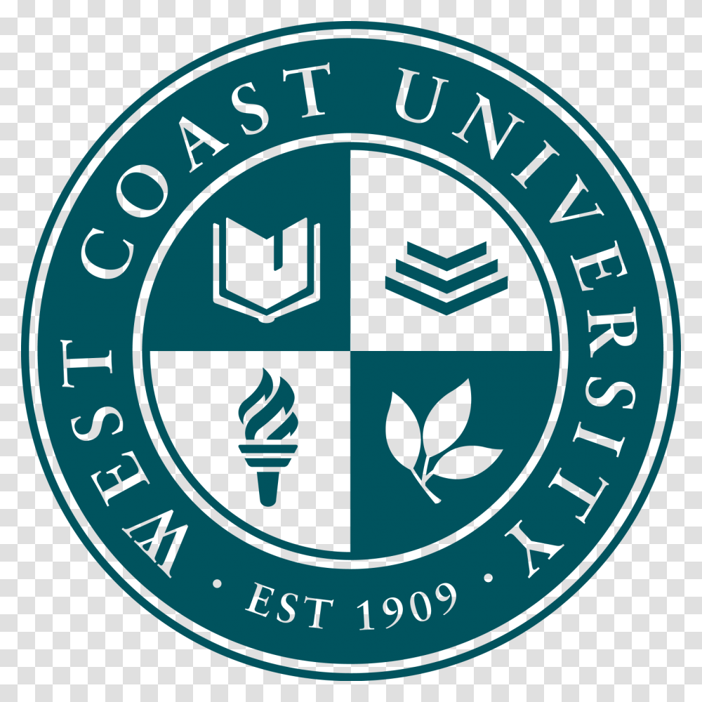 West Coast University Emblem, Logo, Trademark, Badge Transparent Png