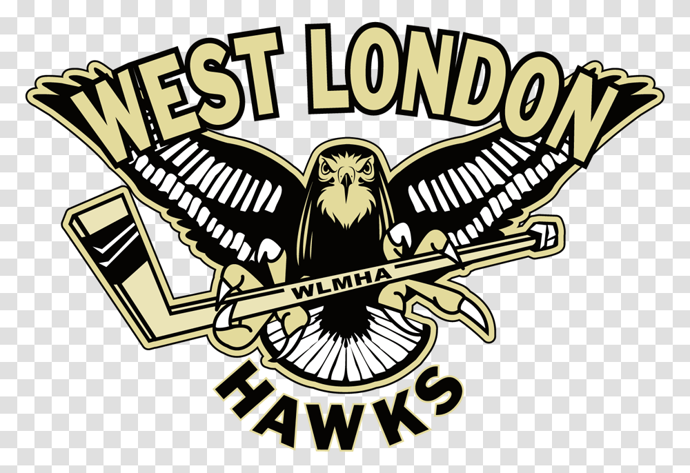 West London Hawks, Emblem, Logo, Trademark Transparent Png