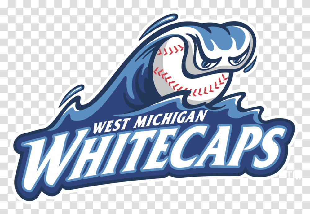West Michigan Whitecaps Logo West Michigan Whitecaps, Water, Outdoors, Ketchup Transparent Png