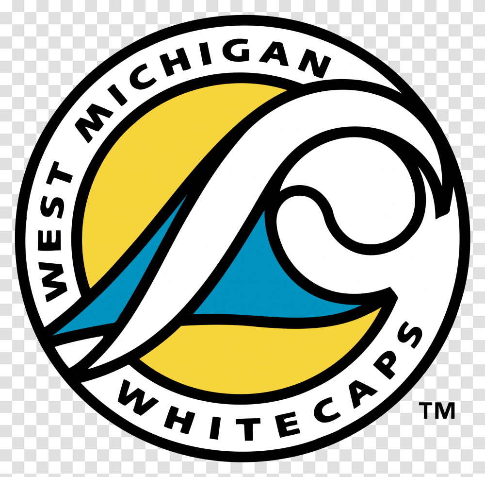 West Michigan Whitecaps Old Logo, Trademark, Label Transparent Png