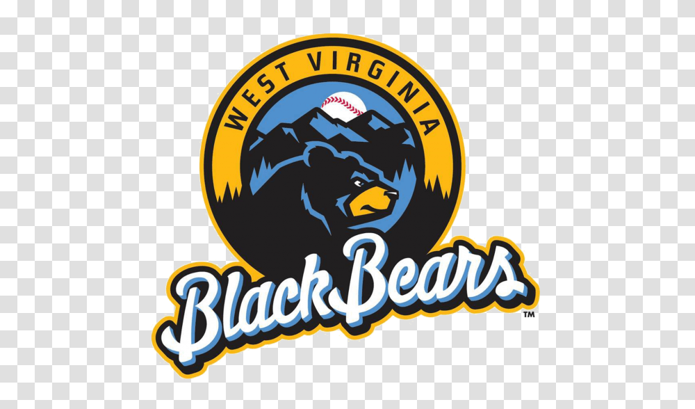 West Virginia Black Bears Logo Symbol Meaning History And Evolution, Trademark, Poster, Advertisement, Badge Transparent Png