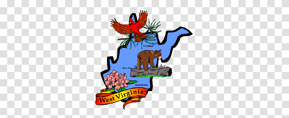 West Virginia State Flower Bird And Tree, Animal, Mammal, Wildlife, Plant Transparent Png