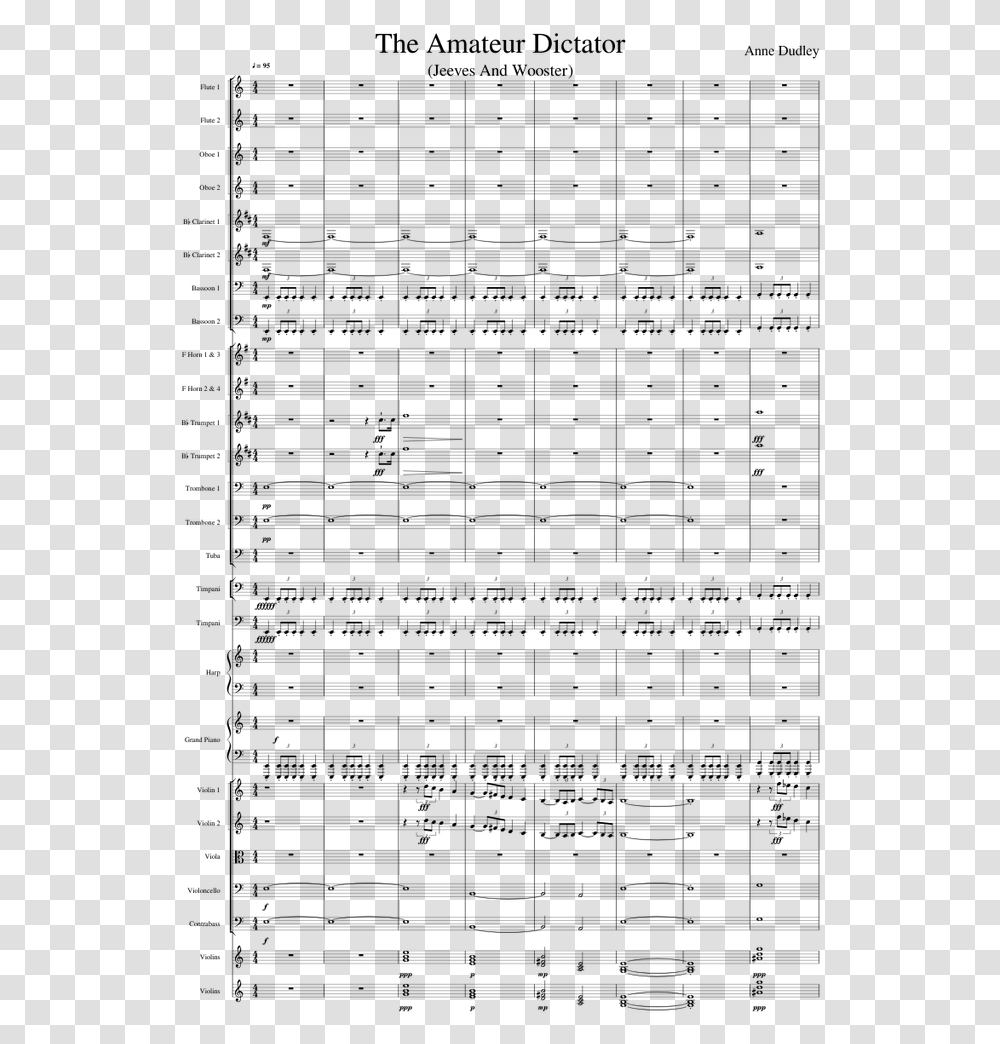 West Wing Theme Sheet Music Violin, Gray, World Of Warcraft Transparent Png