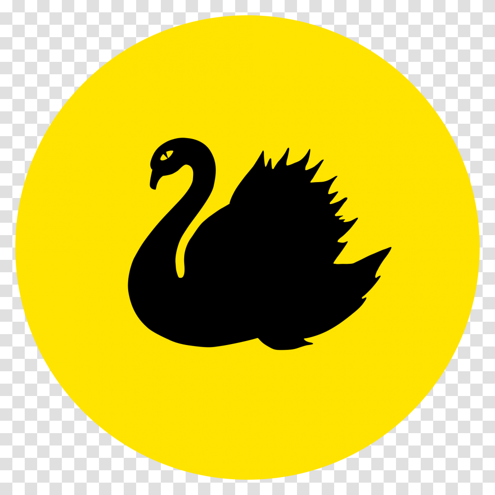 Western Australia Flag Clipart Download Flag Of Western Australia Redesign, Bird, Animal, Waterfowl Transparent Png