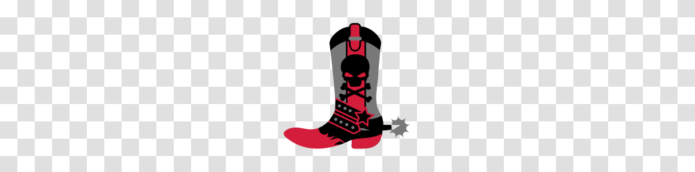 Western Boots With Skull And Crossbones, Apparel, Footwear, Ski Boot Transparent Png