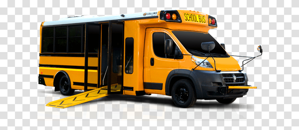 Western Canada Bus Wheelchair School Bus, Vehicle, Transportation, Van, Ambulance Transparent Png