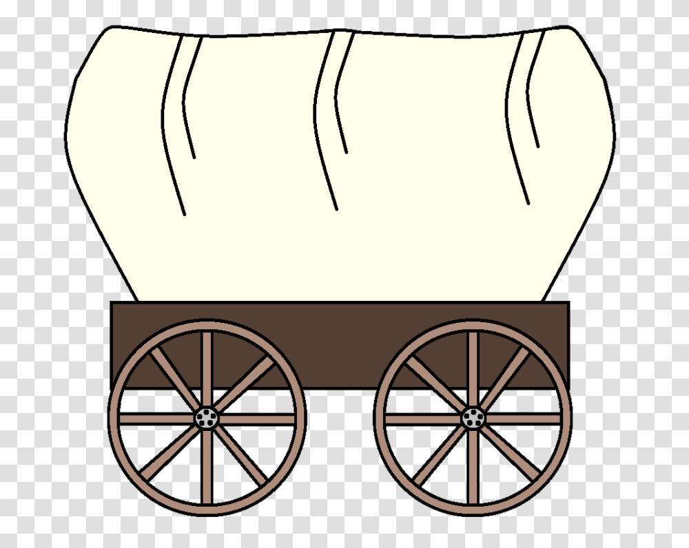 Western Clipart Covered Wagon, Wheel, Machine, Vehicle, Transportation Transparent Png