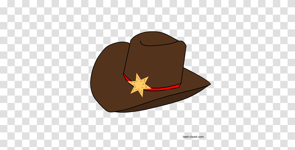 Western Cowboy Cowgirl Free Clip Art, Apparel, Cowboy Hat, Baseball Cap Transparent Png