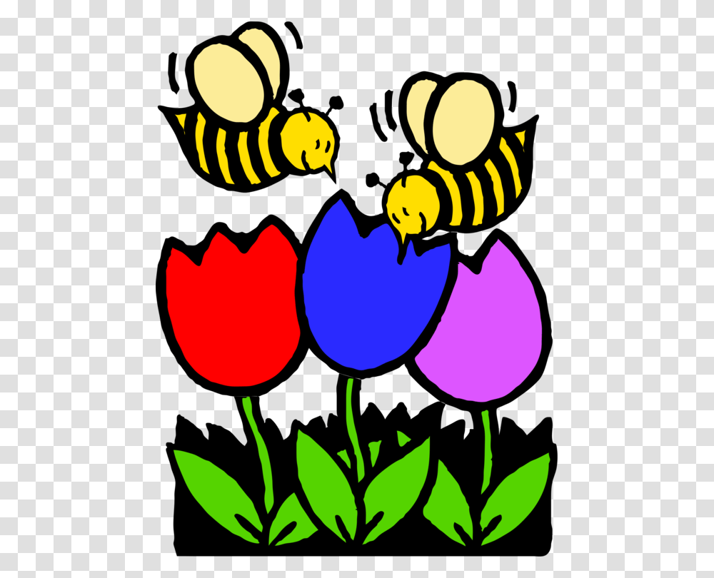 Western Honey Bee Coloring Book Colouring Pages Flower Free, Ball, Balloon Transparent Png